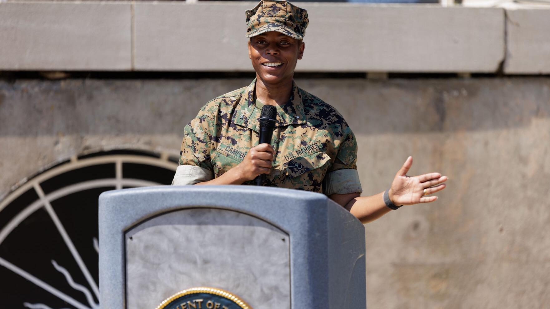 Brig. Gen. Campbell tapped as new head of Marine Corps Systems Command